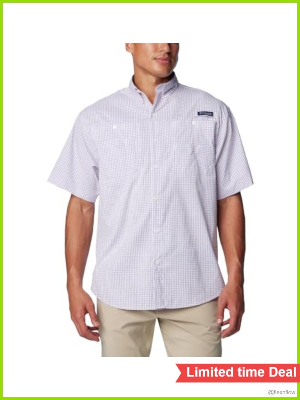 Men's PFG Super Tamiami Short Sleeve Fishing Shirt Button-Down Performance